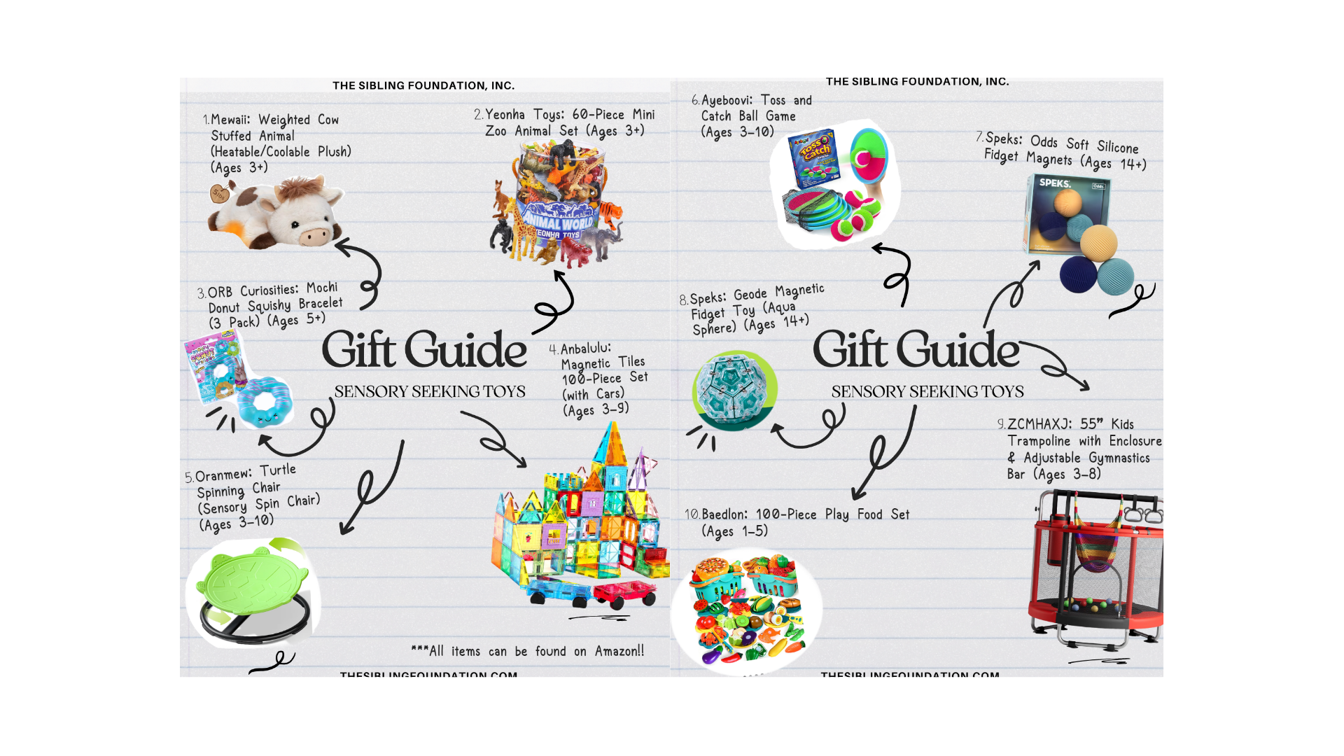 Gift Guide: Sensory Seeking Toys